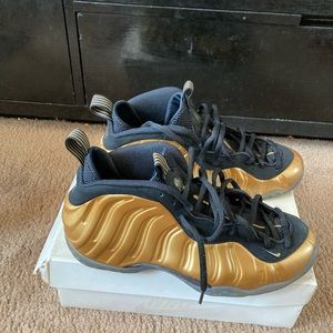 Nike Foamposite One — Gold, Size 11.5 & 11 available